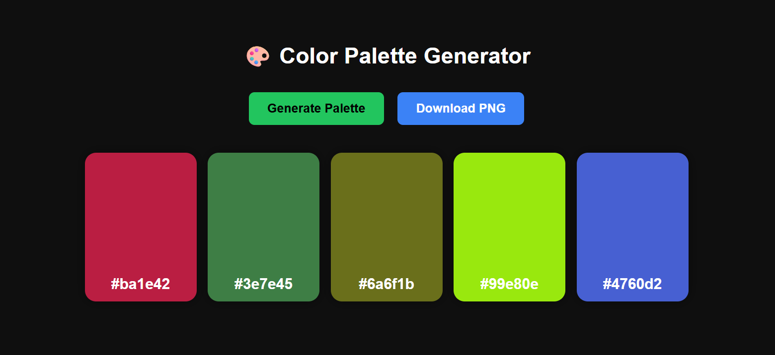Aesthetic Palette Generator